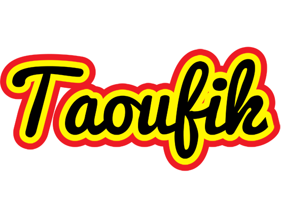 Taoufik flaming logo