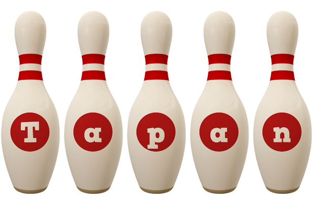 Tapan bowling-pin logo