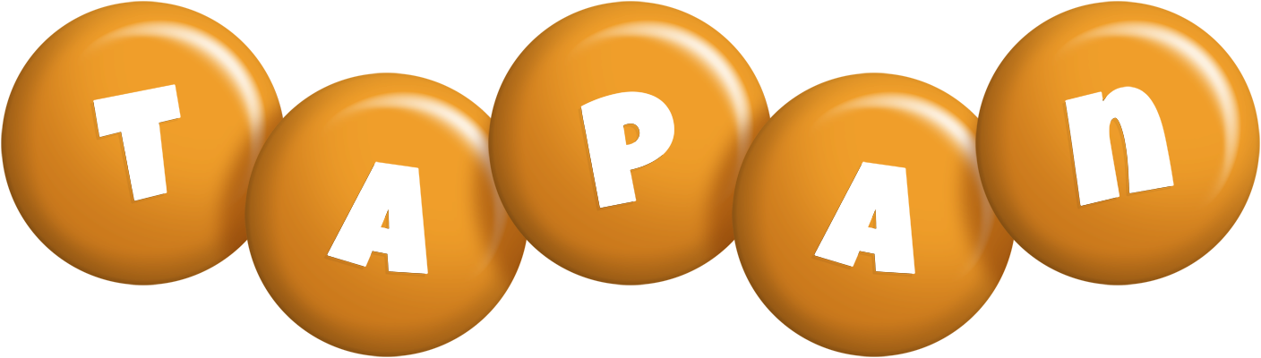 Tapan candy-orange logo