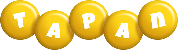 Tapan candy-yellow logo
