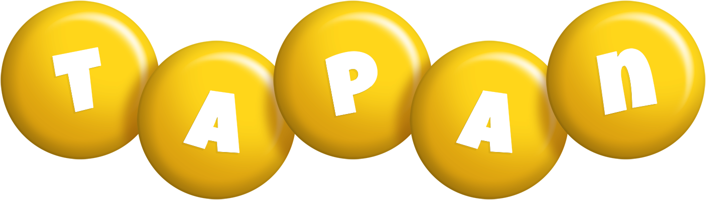 Tapan candy-yellow logo