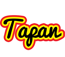 Tapan flaming logo