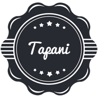 Tapani badge logo
