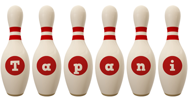 Tapani bowling-pin logo