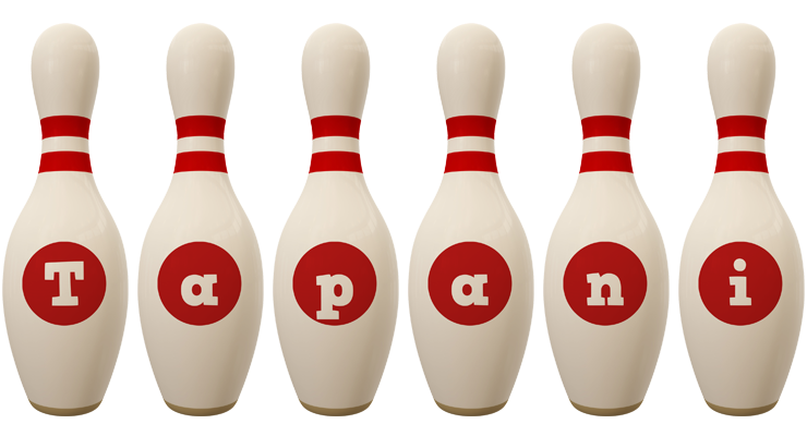 Tapani bowling-pin logo