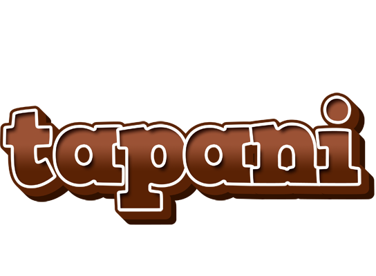 Tapani brownie logo