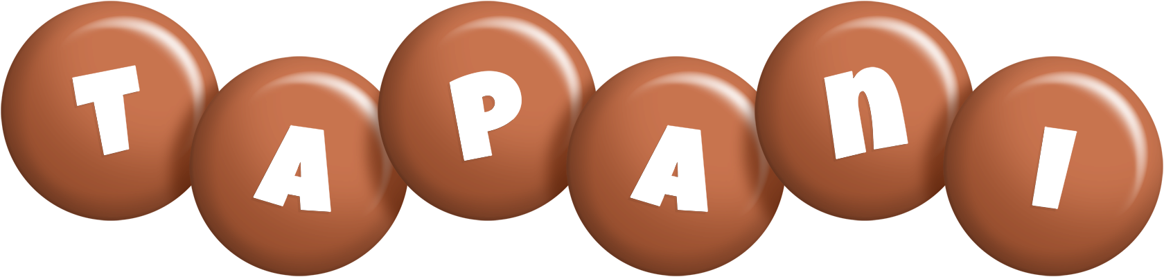 Tapani candy-brown logo