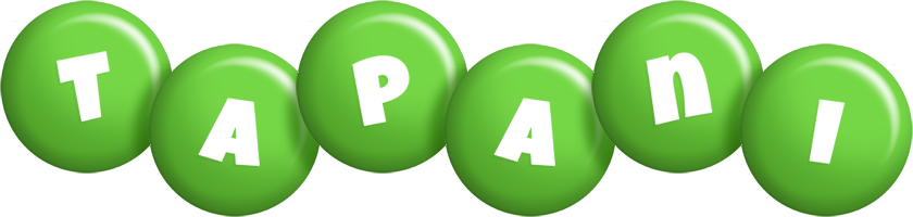 Tapani candy-green logo