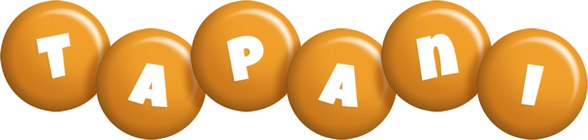 Tapani candy-orange logo