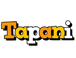 Tapani cartoon logo