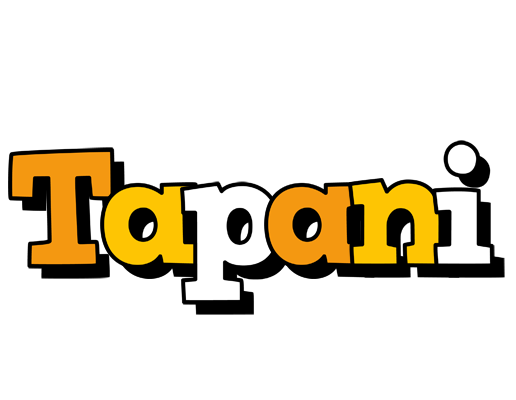 Tapani cartoon logo