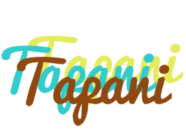 Tapani cupcake logo