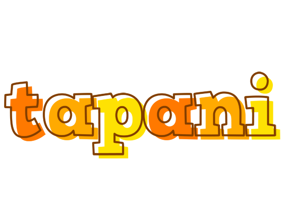 Tapani desert logo