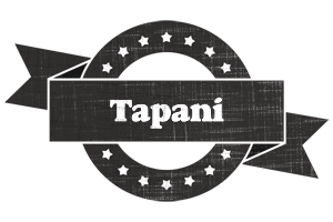 Tapani grunge logo
