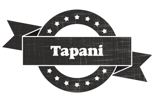 Tapani grunge logo