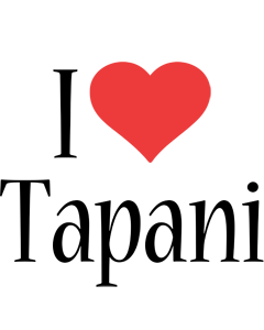 Tapani i-love logo