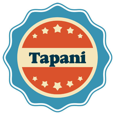 Tapani labels logo