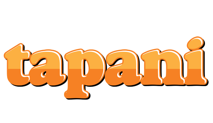 Tapani orange logo