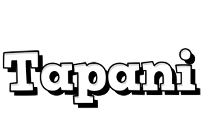 Tapani snowing logo