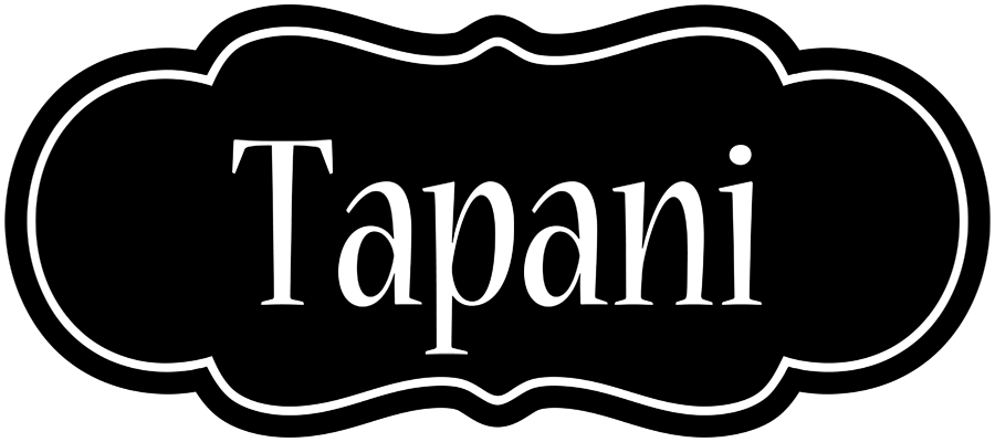 Tapani welcome logo