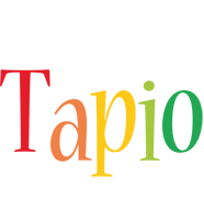 Tapio birthday logo