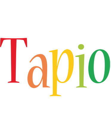 Tapio birthday logo
