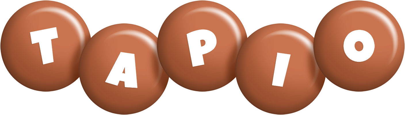 Tapio candy-brown logo