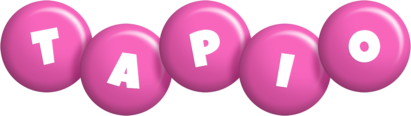 Tapio candy-pink logo