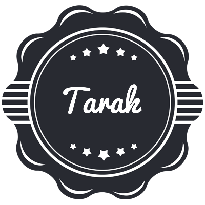 Tarak badge logo