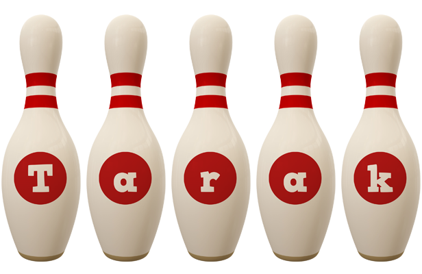Tarak bowling-pin logo