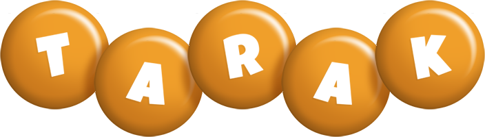Tarak candy-orange logo