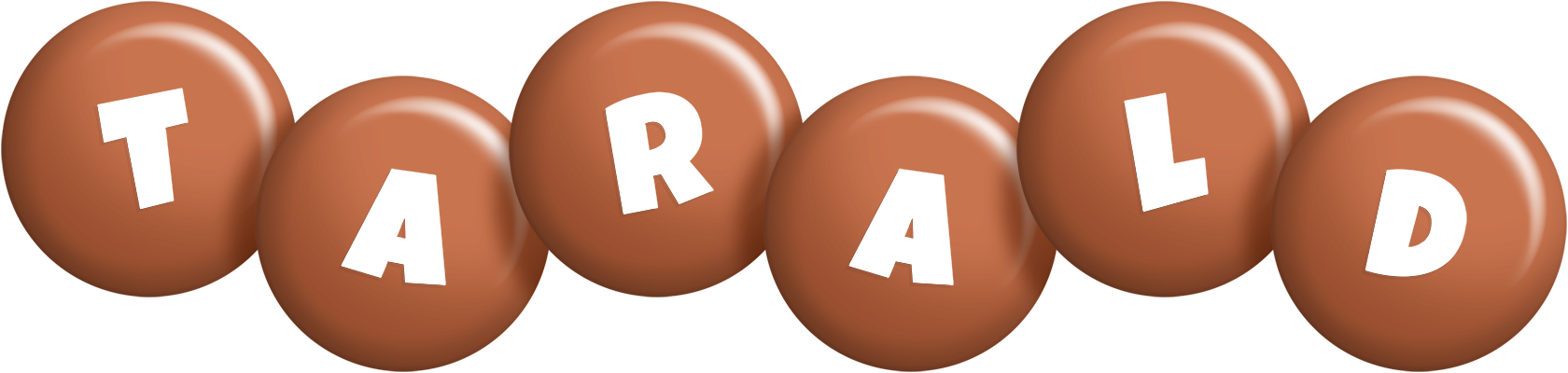 Tarald candy-brown logo