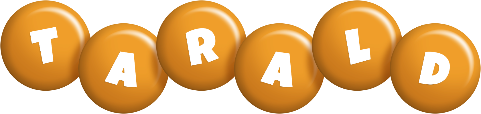 Tarald candy-orange logo