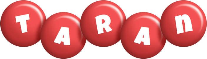 Taran candy-red logo