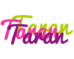 Taran flowers logo