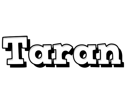 Taran snowing logo