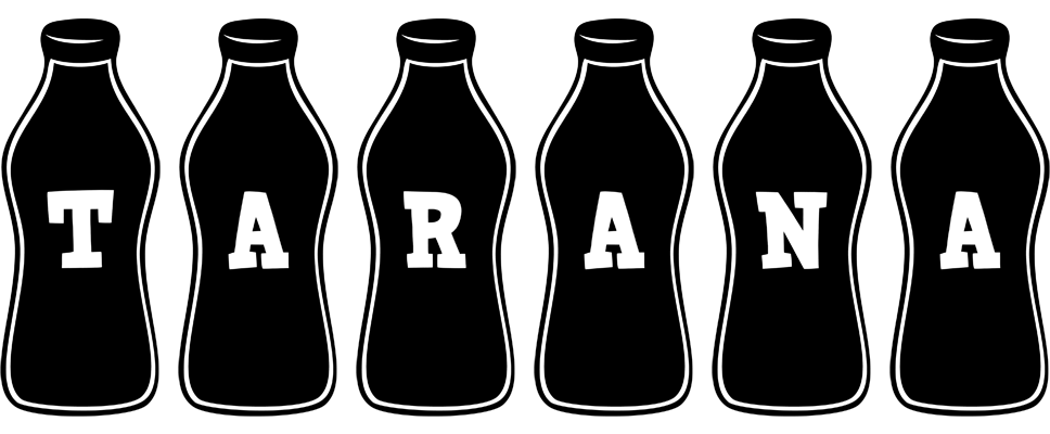 Tarana bottle logo