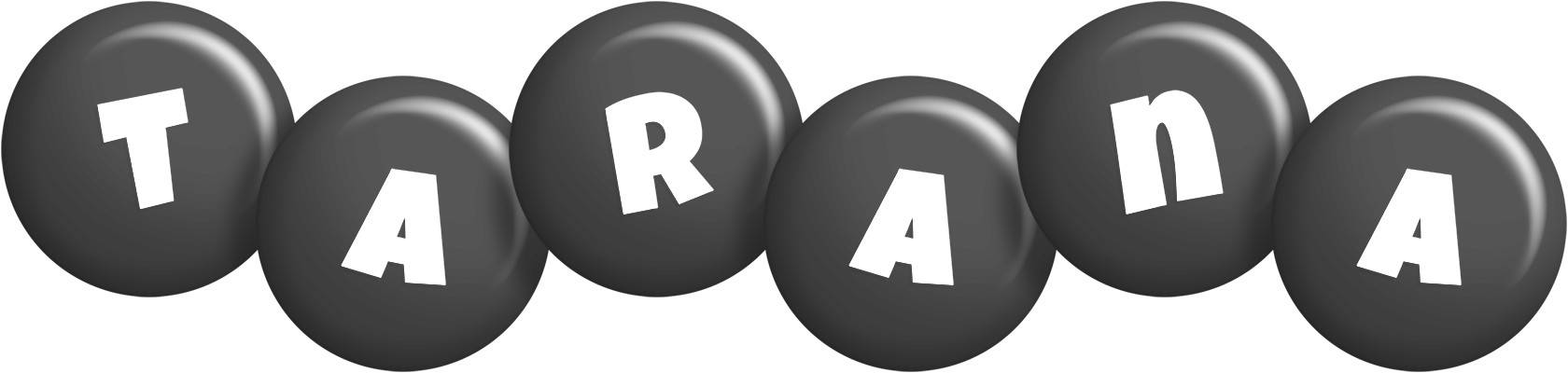 Tarana candy-black logo