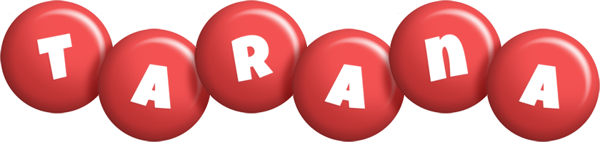 Tarana candy-red logo