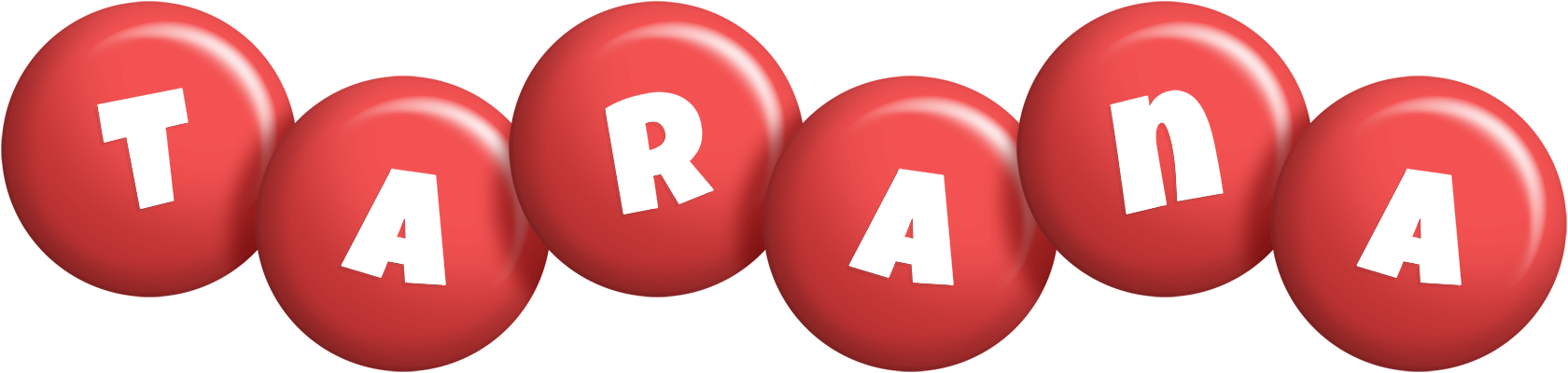 Tarana candy-red logo