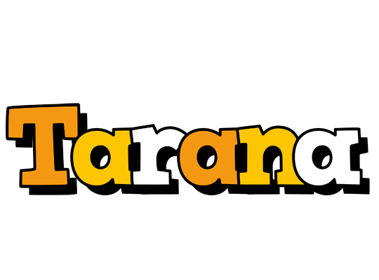 Tarana cartoon logo