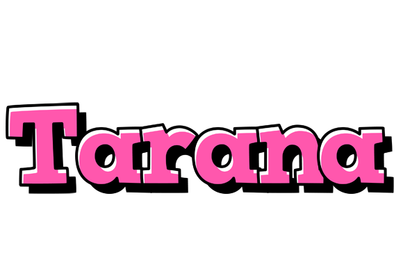 Tarana girlish logo