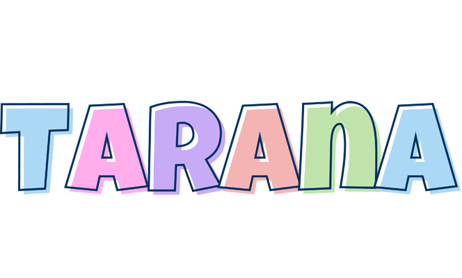Tarana pastel logo
