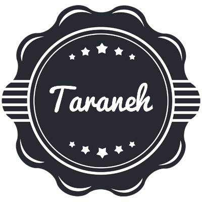 Taraneh badge logo