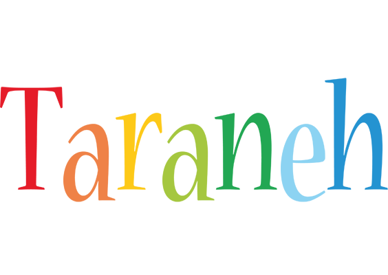 Taraneh birthday logo