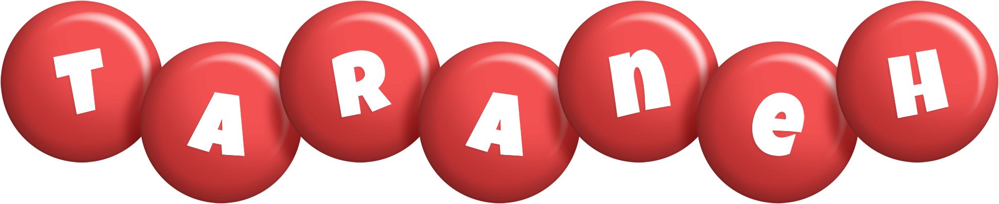 Taraneh candy-red logo