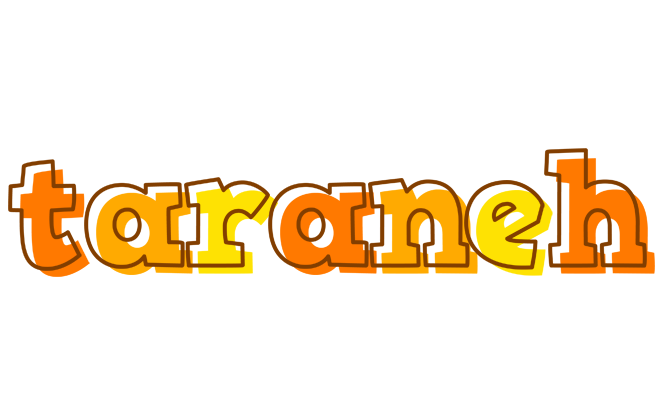 Taraneh desert logo