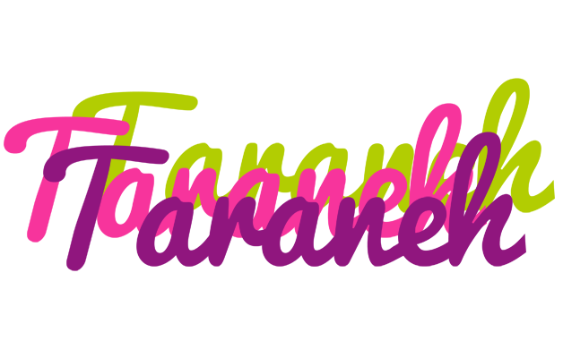 Taraneh flowers logo
