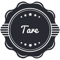 Tare badge logo