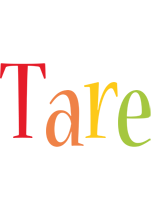 Tare birthday logo